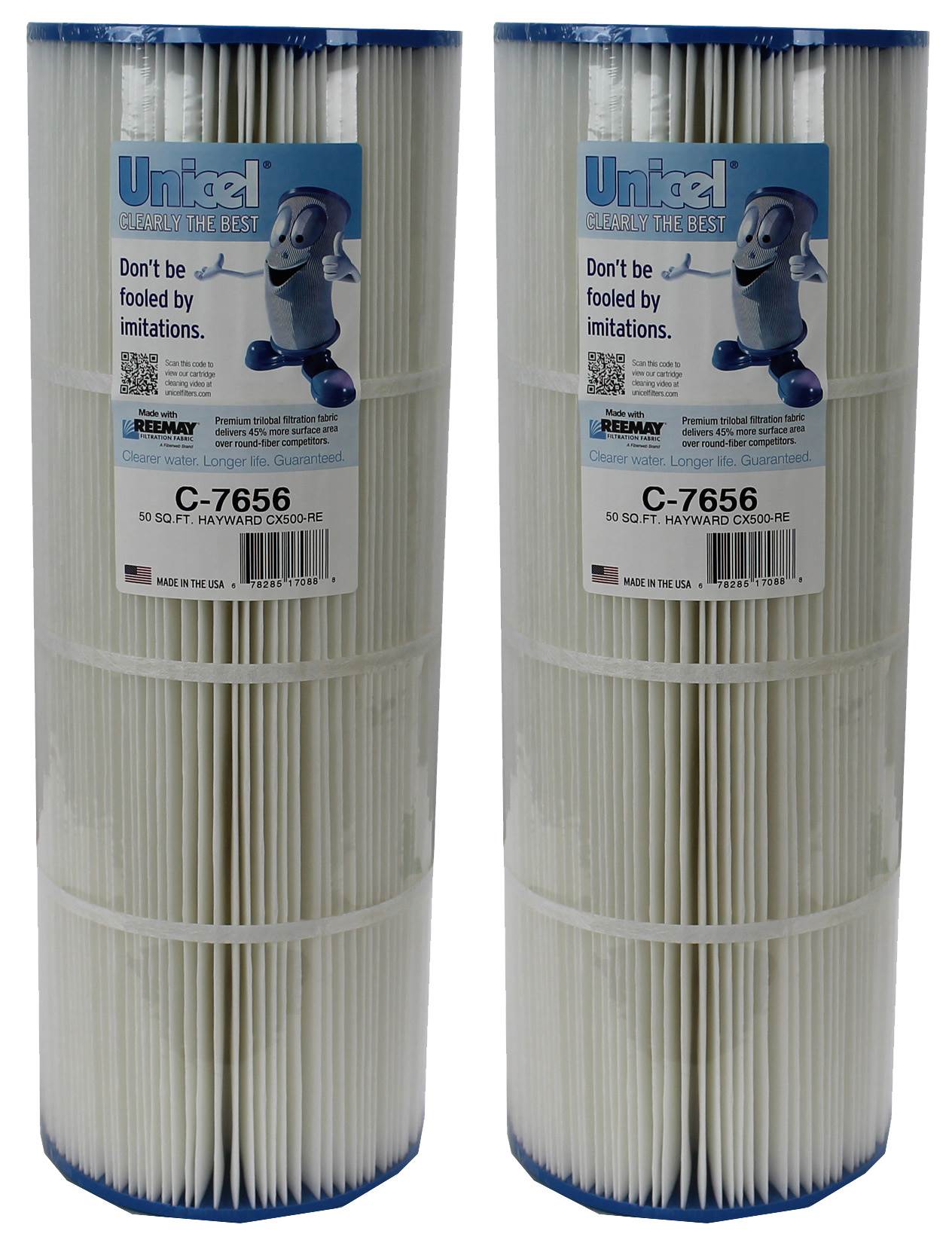 Unicel C-7656 Hayward CX500RE Star Clear Replacement Pool/Spa Filter (2 Pack) - VMInnovations