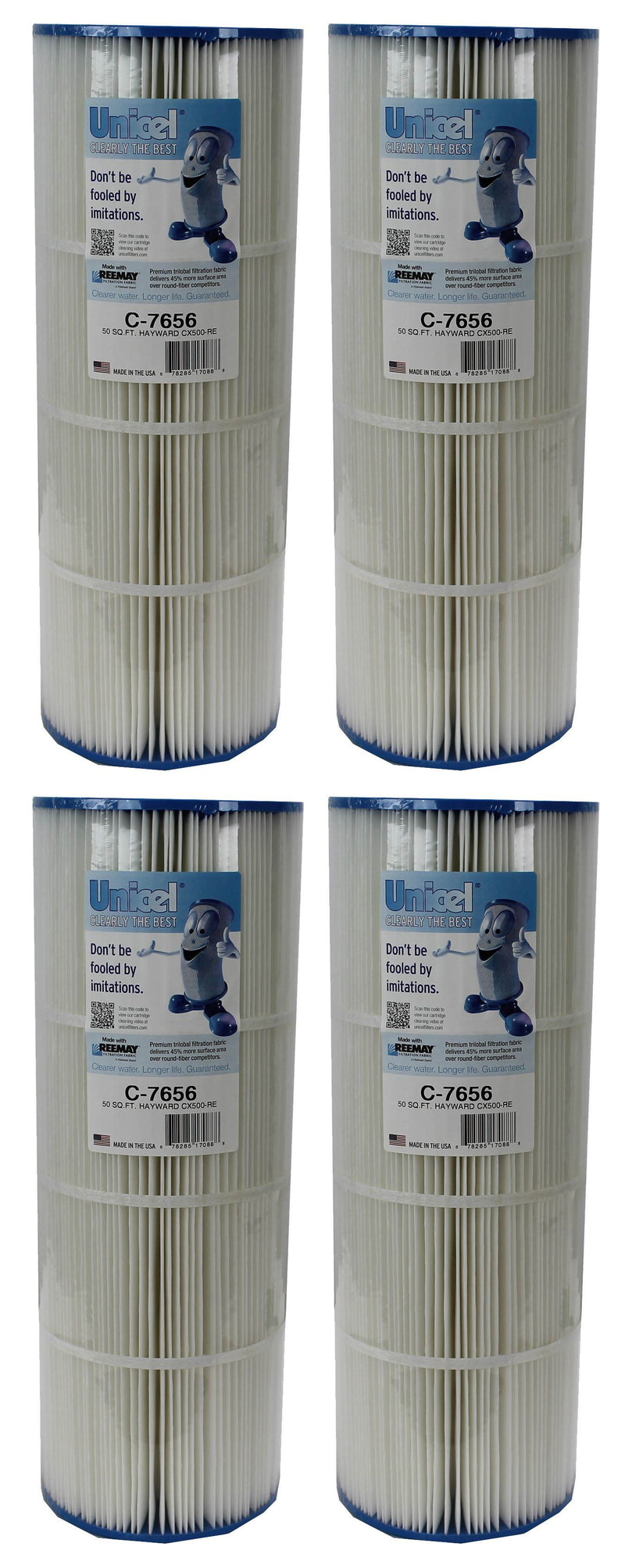 Unicel C-7656 Hayward CX500RE Star Clear Replacement Pool/Spa Filters (4 Pack)