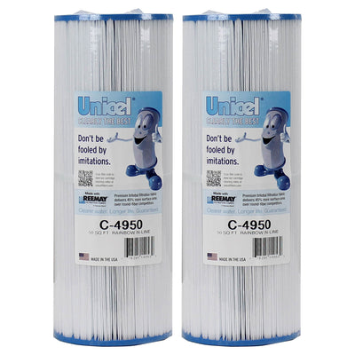 Unicel C-4950 Replacement 50 Sq Ft Pool Hot Tub Spa Filter Cartridge (2 Pack) - VMInnovations