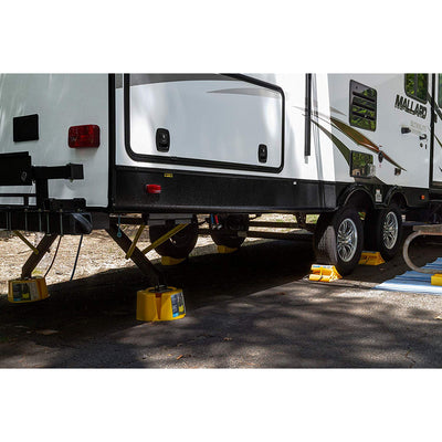 Camco Leveling Stabilizer Jack Support Stand, 5000 Pound Load Capacity(Open Box) - VMInnovations