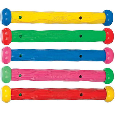 Intex Underwater Swimming/ Diving Swimming Pool Toy Play Sticks (15 Pack) 55504
