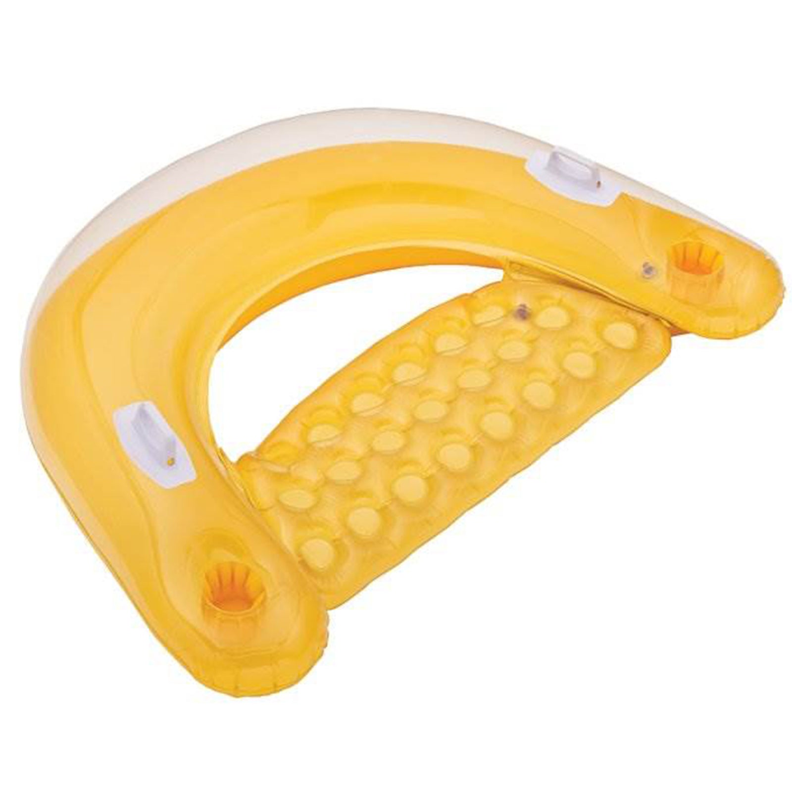 Intex Sit 'N Float Inflatable Floating Pool Lounger Tubes, 4 Pack (Colors Vary) - VMInnovations