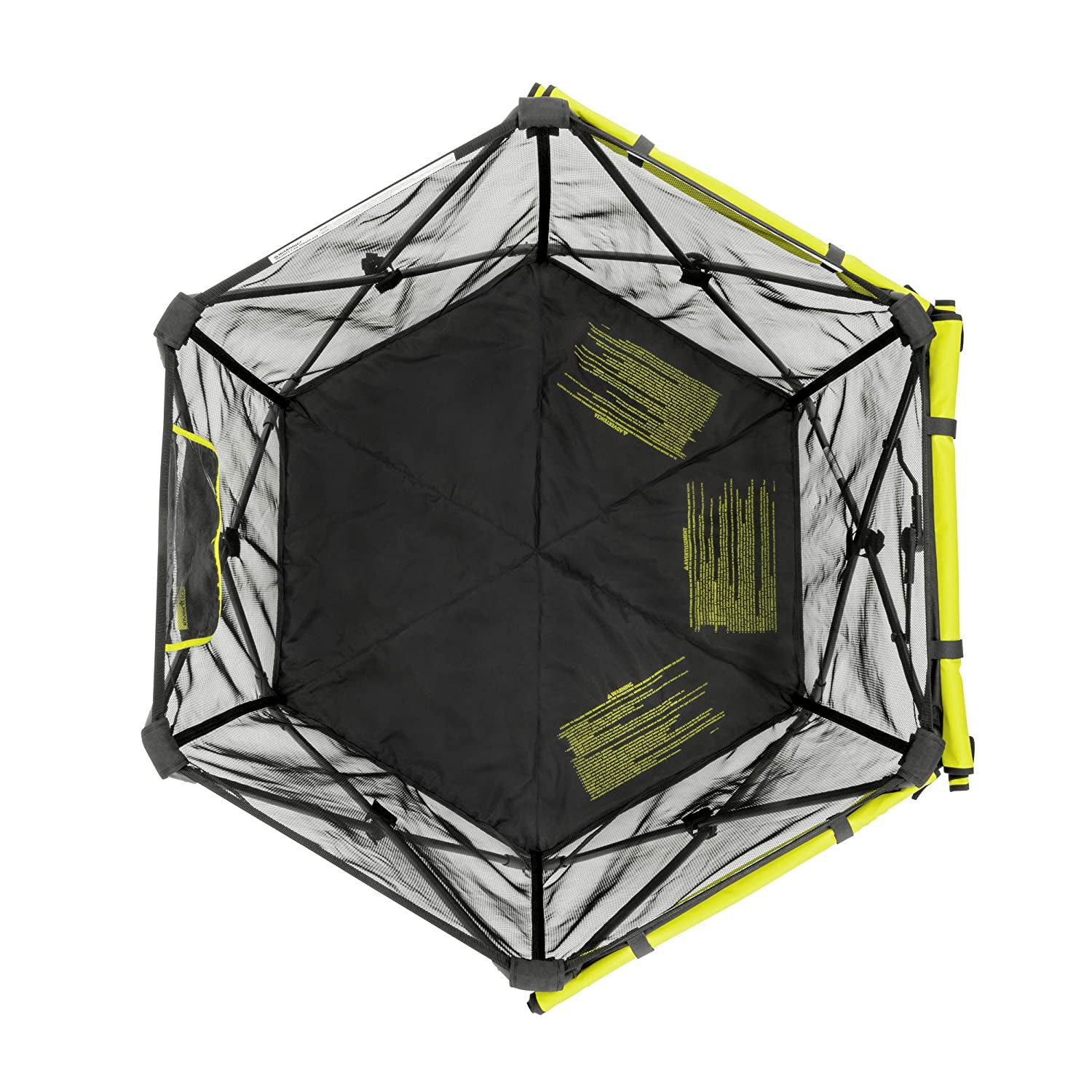 Evenflo Play Away Portable Indoor and Outdoor Lightweight Playard Deluxe, Black - VMInnovations