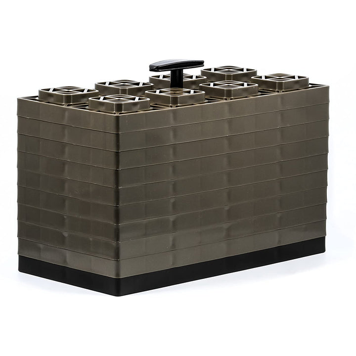 Camco FasTen 4x2 RV Camper Leveling Stabilizer Blocks for Dual Tires (Open Box)