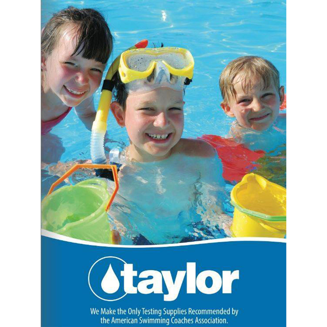 Taylor Safety Plus Pool Chlorine Bromine pH Alkalinity Test Kit (Open Box) - VMInnovations