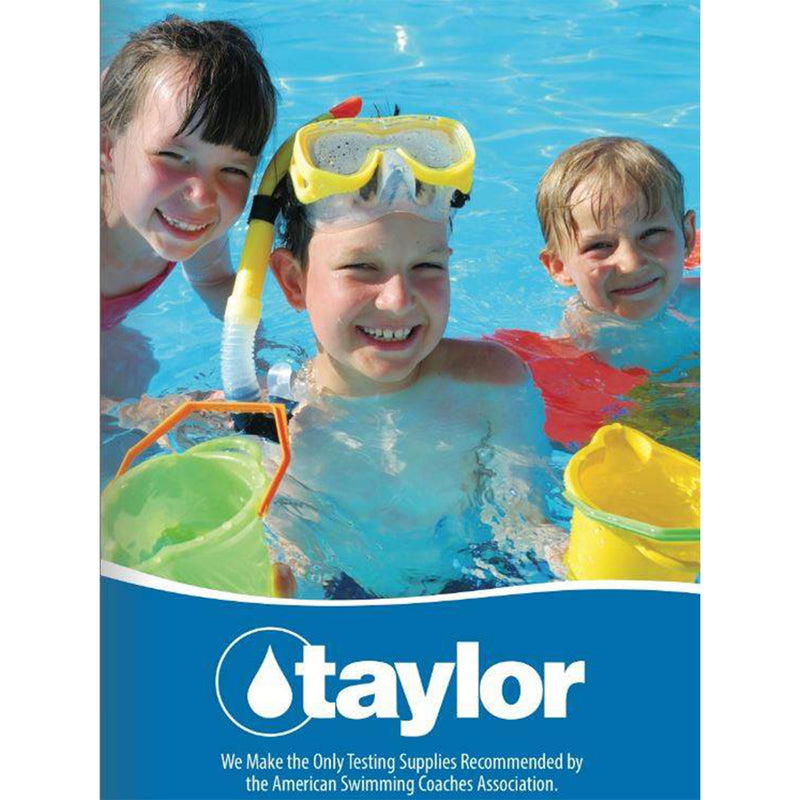 Taylor K-1004 Safety Plus Swimming Pool Chlorine Bromine pH Alkalinity Test Kit