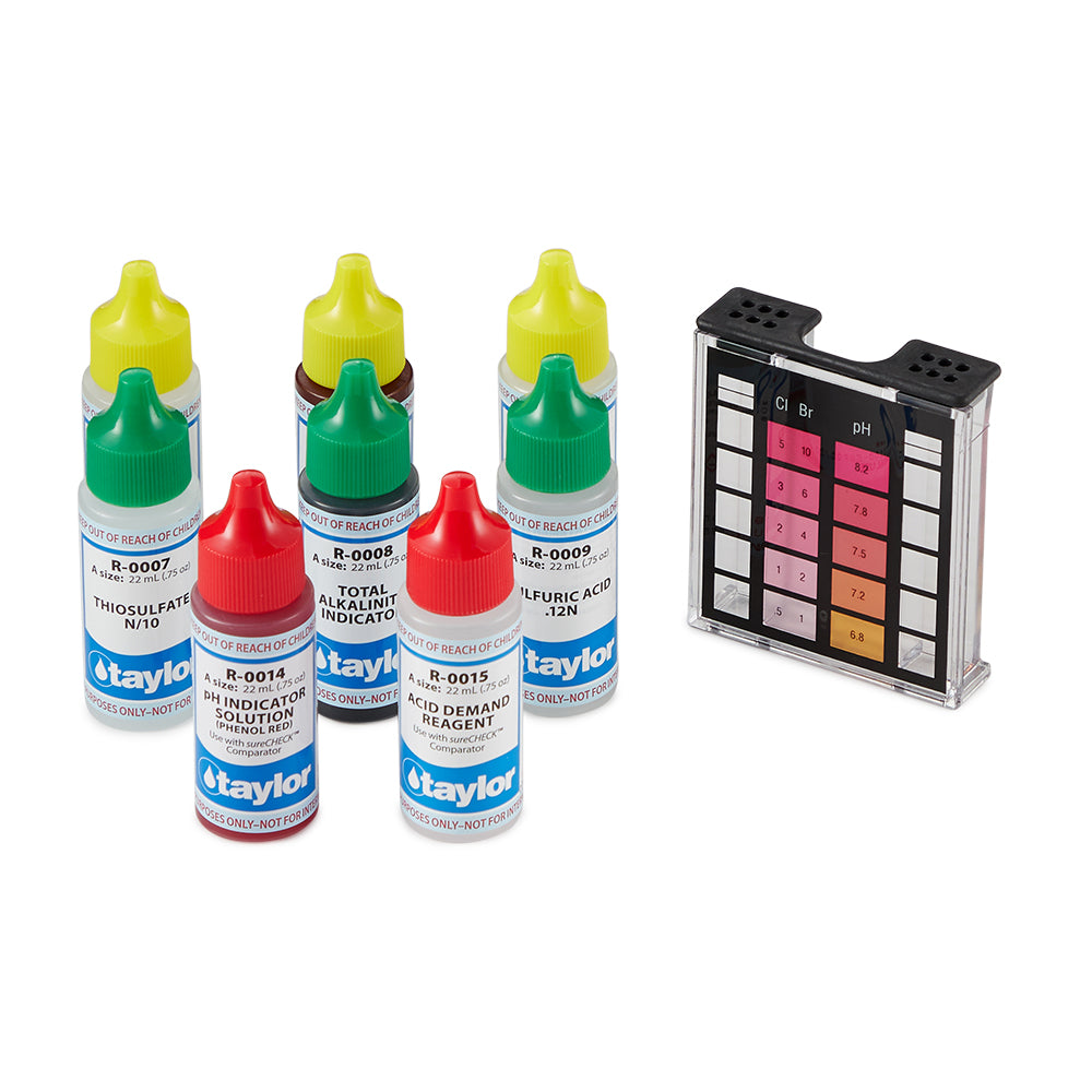 Taylor K-1004 Pool Test Kit and 9265 Magnetic Stirrer Speedstir Start-Up Pack - VMInnovations