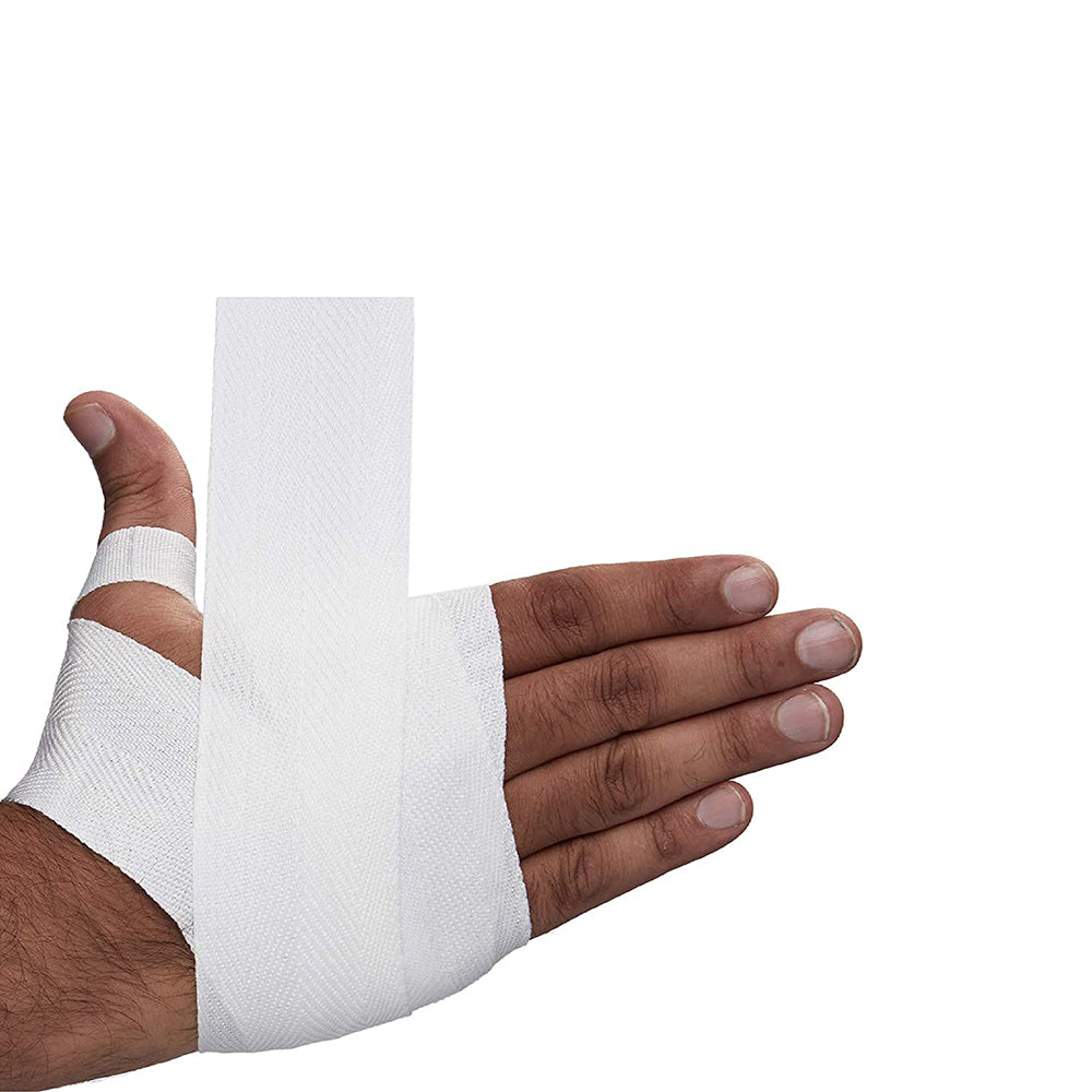 Everlast 120 Inch Polyester Cotton Boxing Sparring Training Hand Wraps, White