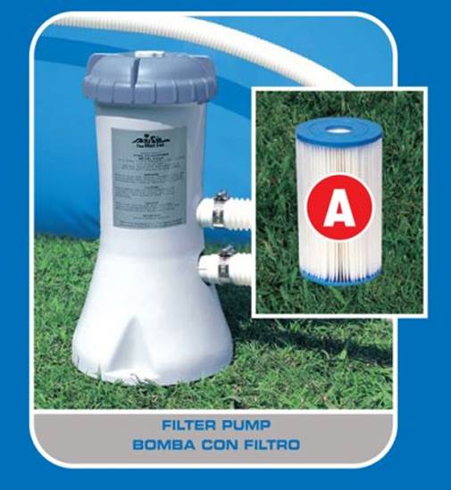 Intex 18ft x 10ft x 42in Oval Frame Above Ground Pool Set & 6 Filter Cartridges
