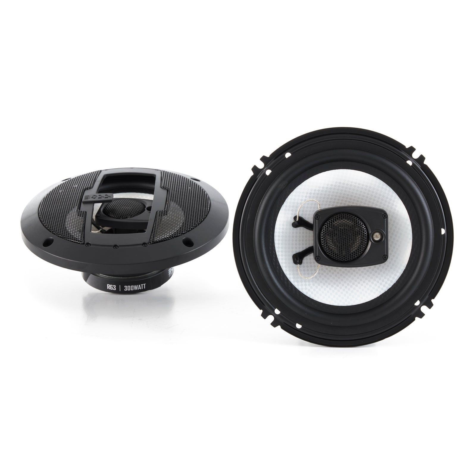 Boss Audio R63 Riot 6.5" 300W 3 Way 4 Ohm Car Audio Coaxial Stereo Speaker, Pair - VMInnovations