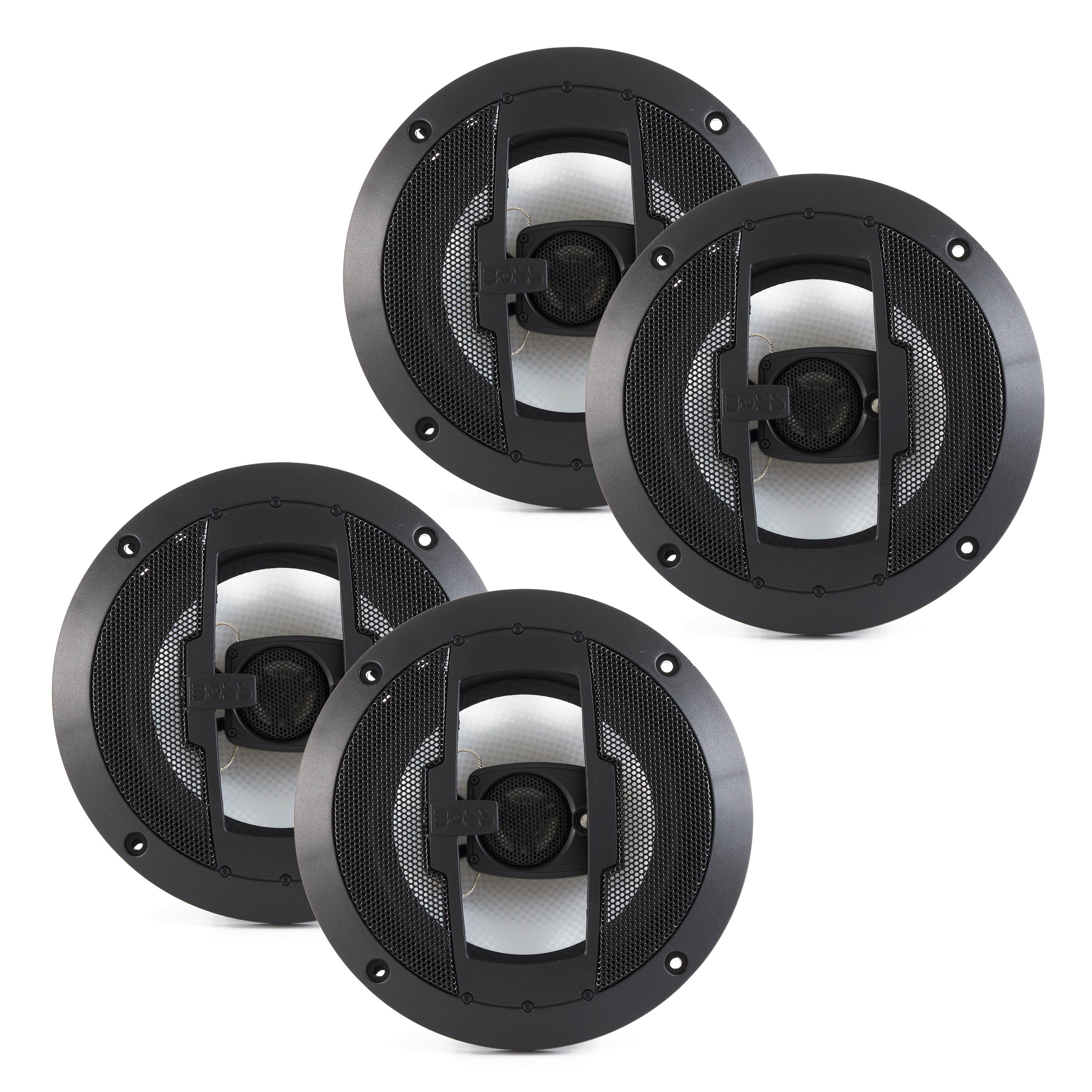 Boss Audio R63 Riot 6.5" 300W 4 Ohm Car Audio Coaxial Stereo Speaker, 2 Pairs