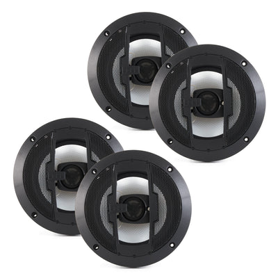 Boss Audio R63 Riot 6.5" 300W 4 Ohm Car Audio Coaxial Stereo Speaker, 2 Pairs