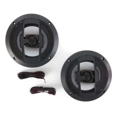 Boss Audio R63 Riot 6.5" 300W 3 Way 4 Ohm Car Audio Coaxial Stereo Speaker, Pair