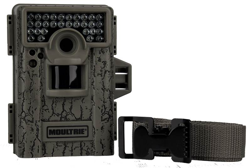 MOULTRIE Game Spy M-880 Low Glow Infrared Digital Mini Game Camera + 8GB SD Card