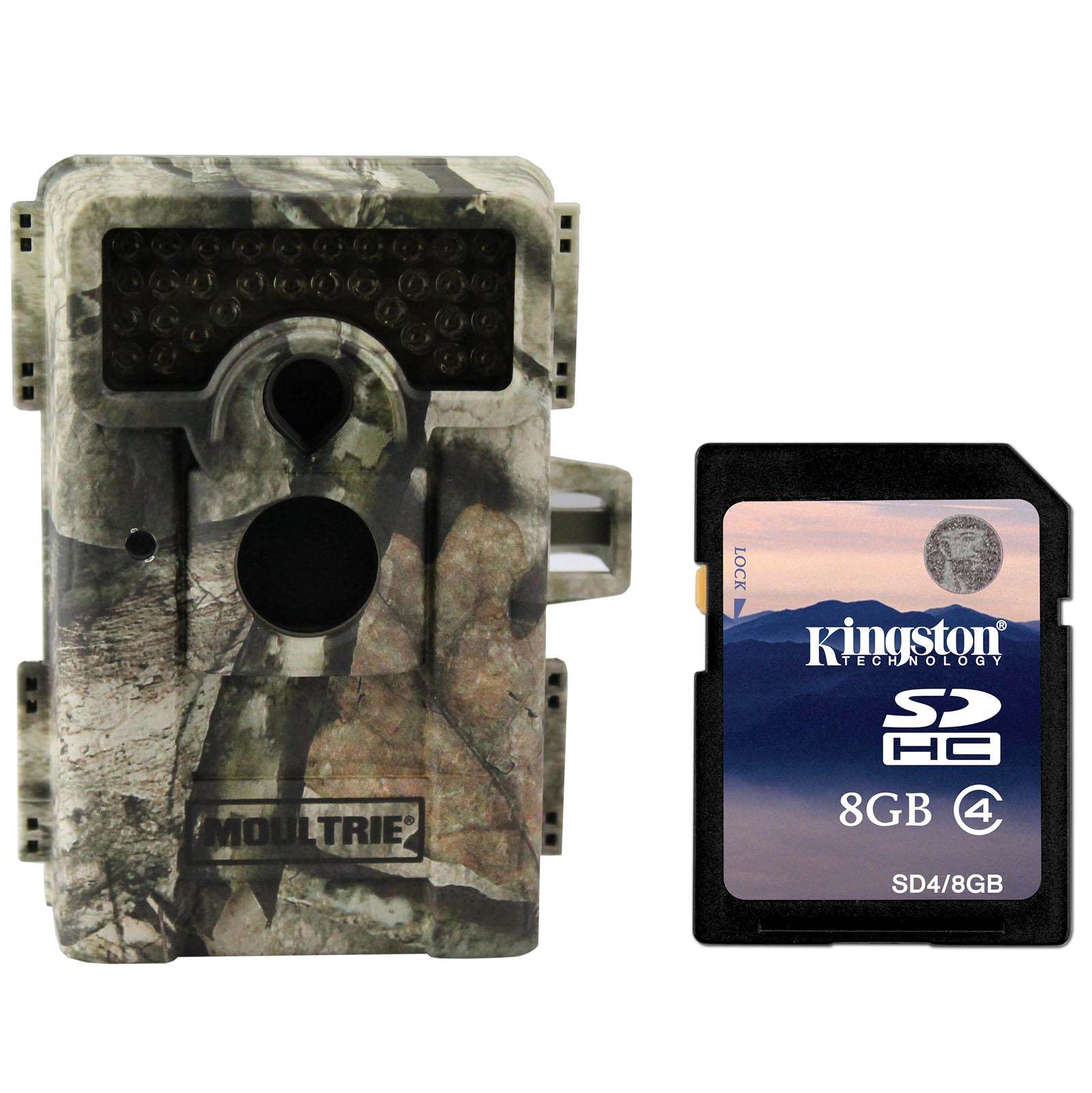MOULTRIE Game Spy M-990i No Glow Infrared Digital Trail Game Camera + SD Card