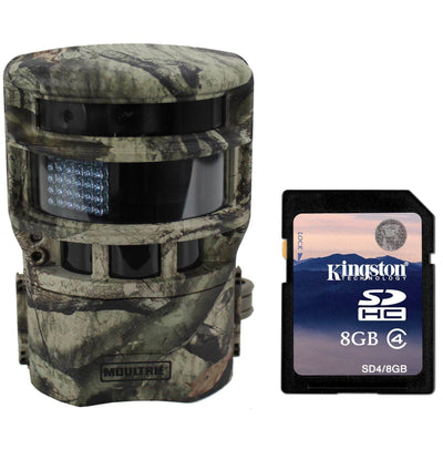 MOULTRIE Game Spy Low Glow Panoramic 150° Infrared Digital Game Camera + SD Card