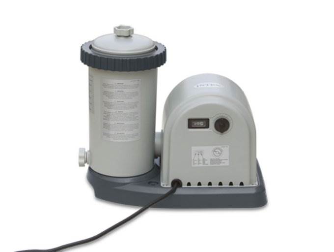 Intex1500 GPH Filter Pump & Krystal Clear Saltwater Pool Chlorinator w/ GFCI