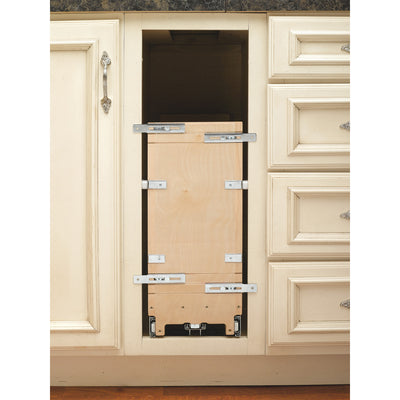 Rev-A-Shelf 447 8" Pull Out Tray Divider Kitchen Cabinet Organizer (Refurbished)