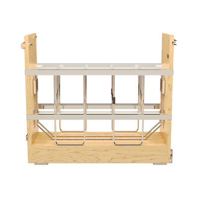 Rev-A-Shelf 447-BCBBSC-8C 8" Pull Out Tray Divider Cabinet Organizer (Used)