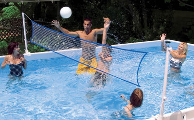 Intex 32' x 16' x 52" Ultra Frame Rectangular Swimming Pool Deluxe Set | 28373EG