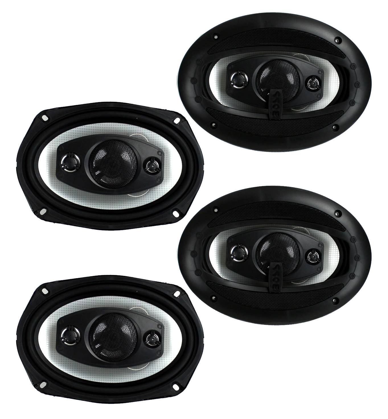 Boss Riot R94 6x9" 1000W 4 Way Car Coaxial Audio Speakers Stereo - VMInnovations