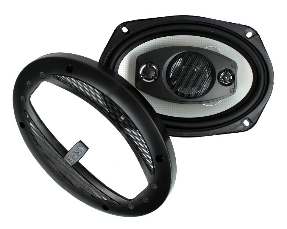 Boss Riot R94 6x9" 1000W 4 Way Car Coaxial Audio Speakers Stereo