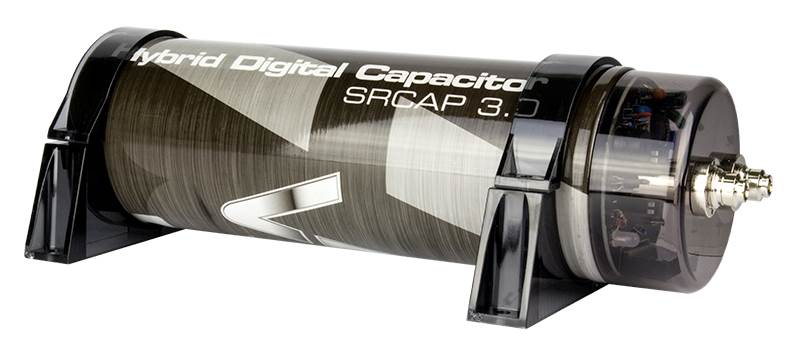 VM Audio SRA850.2 850W 2/1 Channel Car Amp + 8 Gauge Wiring Kit + 3 Farad Cap
