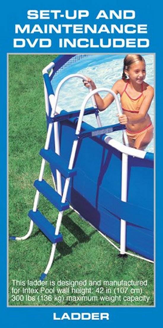 INTEX 15' x 42" Metal Frame Swimming Pool Set w/ 1000 GPH Filter Pump (Open Box)