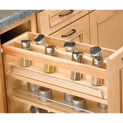 Rev-A-Shelf 448-08SC-SRI-1 19.44" Spice Rack Insert for 8" 448 Series Cabinet