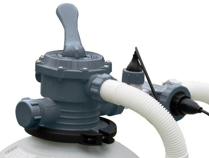 Intex 2650 GPH Sand Filter Pump & Saltwater System Set w/ Deluxe Maintenance Kit