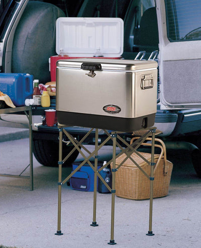COLEMAN Tailgating Camping High Stand for 2-3 Burner Stoves & Coolers (Open Box)