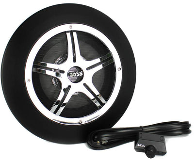 New Boss RS80 8" 800W Car Low Profile Amplified Under Seat Subwoofer Sub+Remote