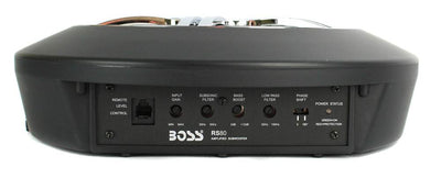 New Boss RS80 8" 800W Car Low Profile Amplified Under Seat Subwoofer Sub+Remote