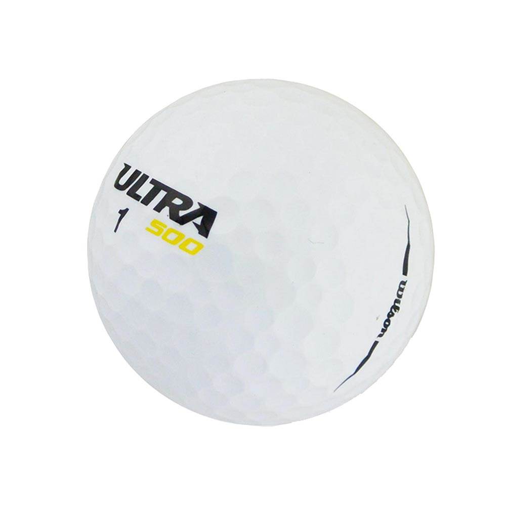 WILSON Ultra 500 Long Distance White Cut-Proof Two-Piece Golf Balls (Open Box)