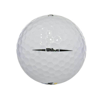 WILSON Ultra 500 Long Distance White Cut-Proof Two-Piece Golf Balls (Open Box)
