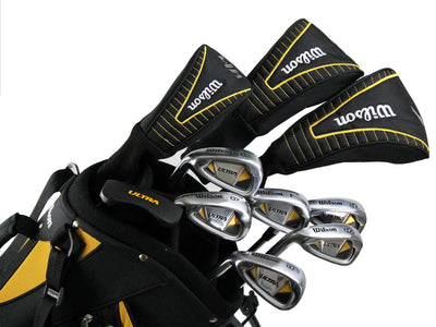 Wilson Ultra Left Handed Mens Golf Club Set w/ Stand Bag (Missing Driver)