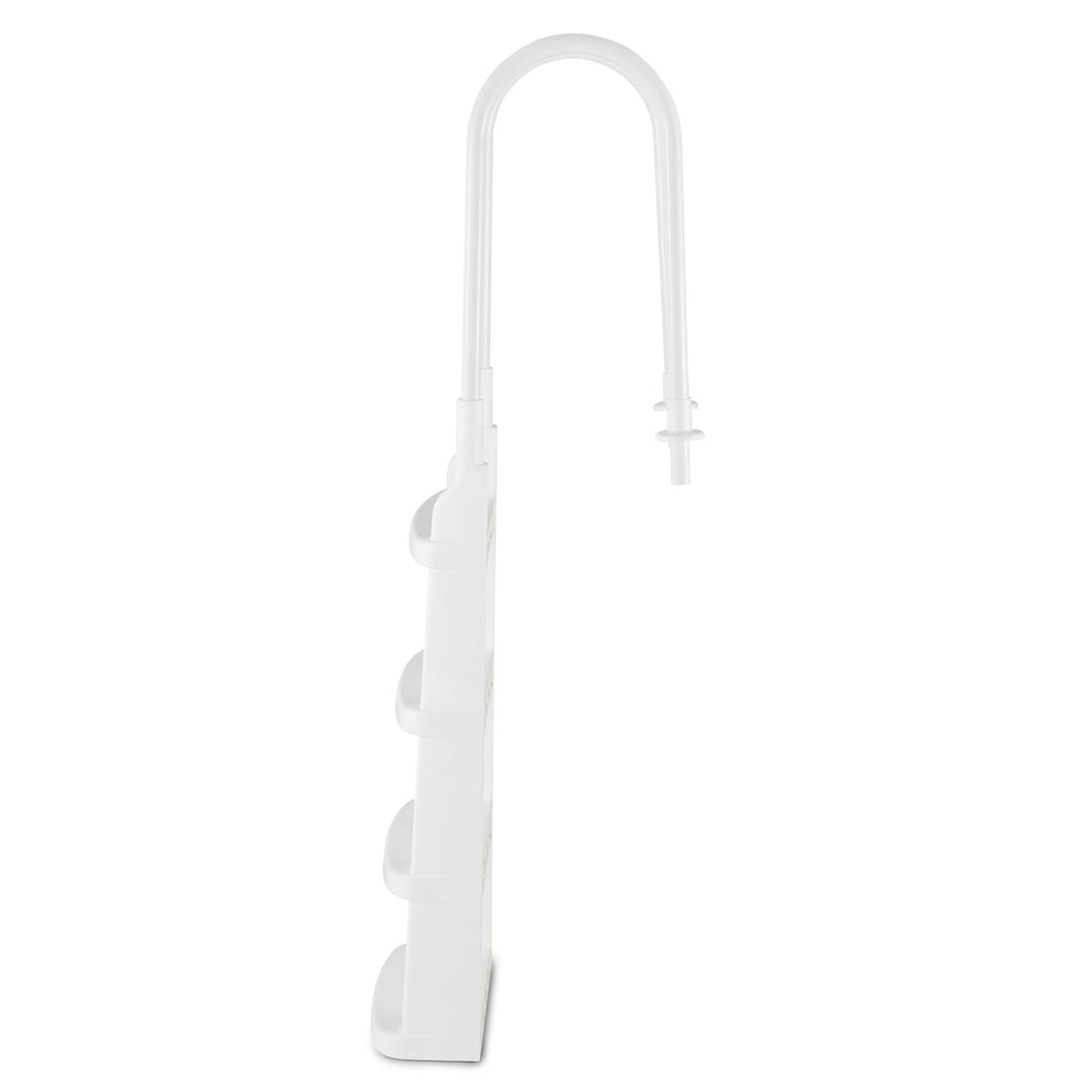 Main Access 200200 Easy Incline Above Ground In Pool Swimming Pool Ladder, White - VMInnovations