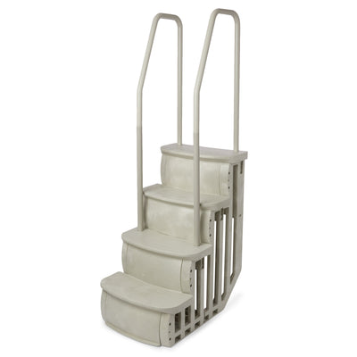 Main Access 200601T 26" iStep Above Ground Pool Step Ladder Entry System, Taupe