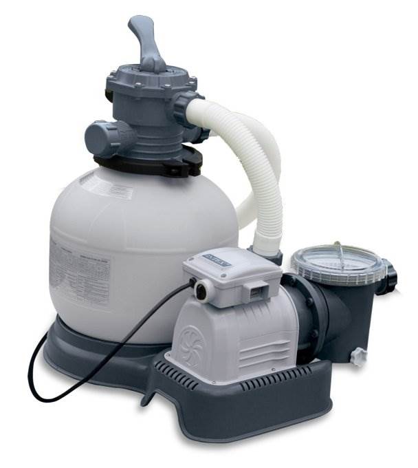 INTEX Krystal Clear 2800 GPH Sand Filter Pool Pump with Maintenance Kit