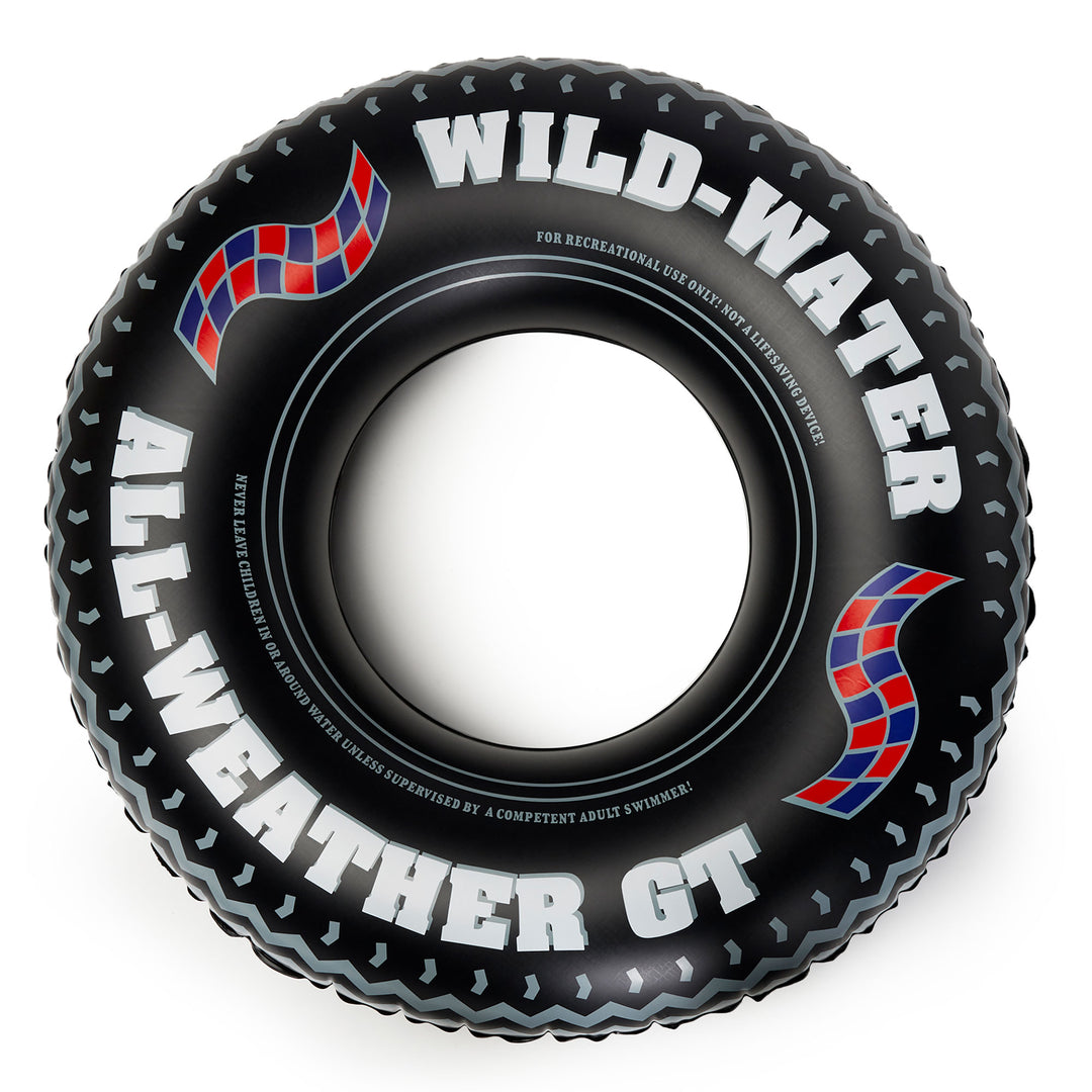 Swimline 36" Inflatable Wild Water All Weather Tire Swimming Pool Tube Float