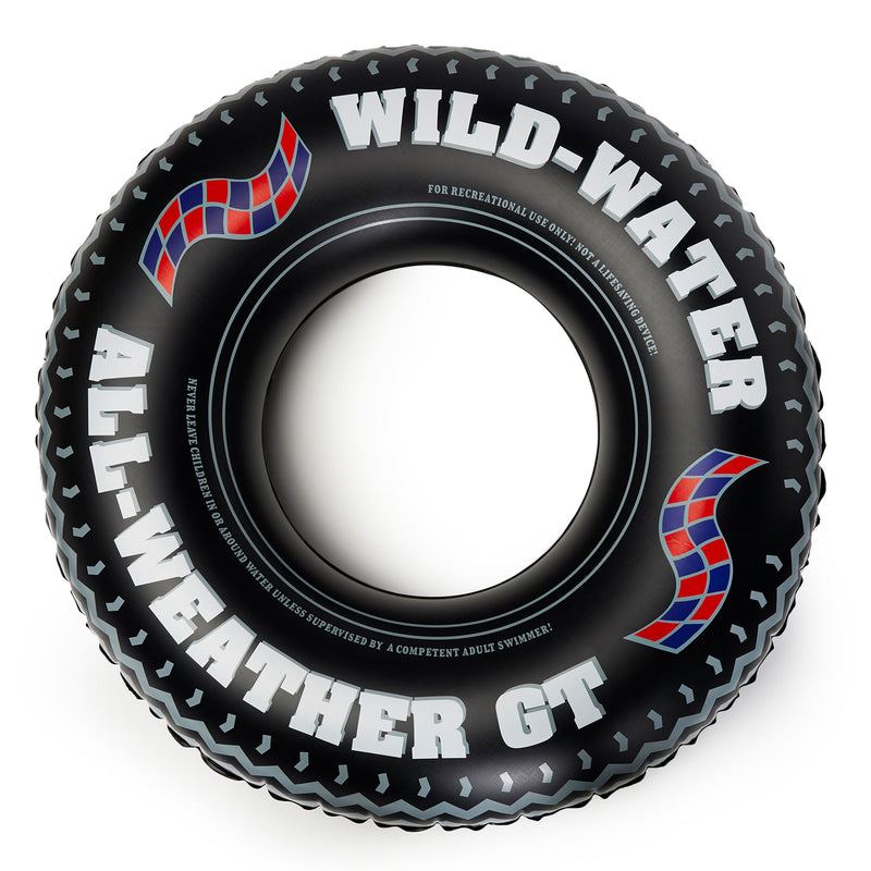 Swimline 36" Inflatable Wild Water All Weather Tire Swimming Pool Tube Float - VMInnovations