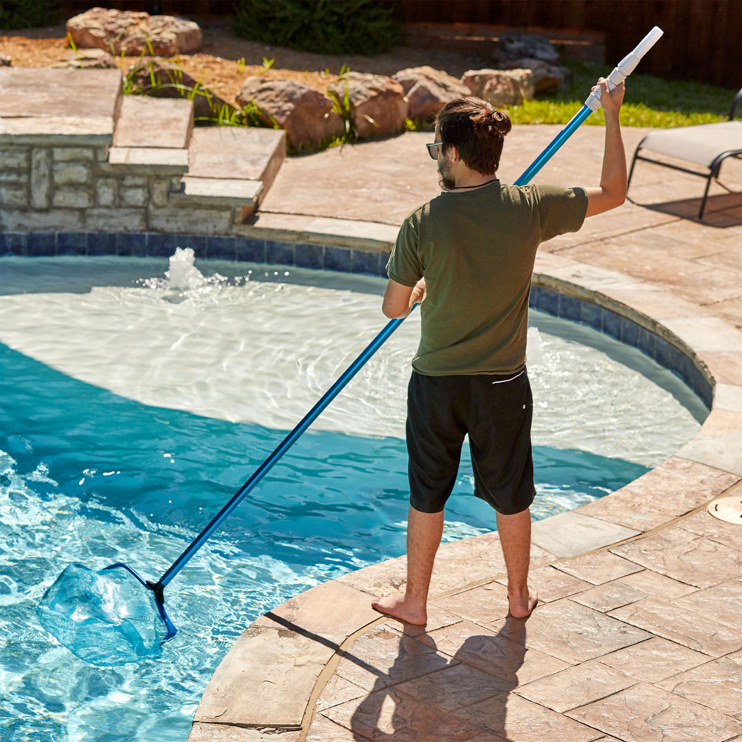 Swimline HydroTools 8356M Adjustable Extending 3 Piece Telescopic Pole for Pool