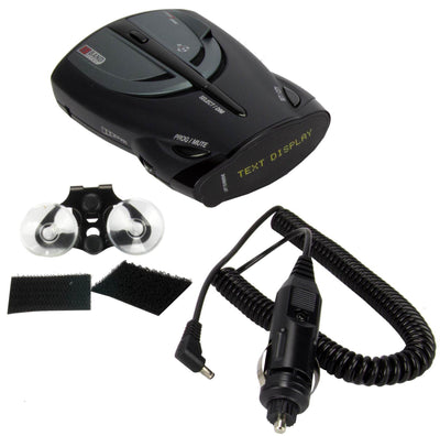 COBRA XRS-9745 15 Band Digital Laser Radar Detector w/Text Display  - Open Box