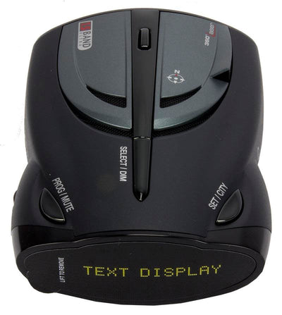 COBRA XRS-9745 15 Band Digital Laser Radar Detector w/Text Display  - Open Box