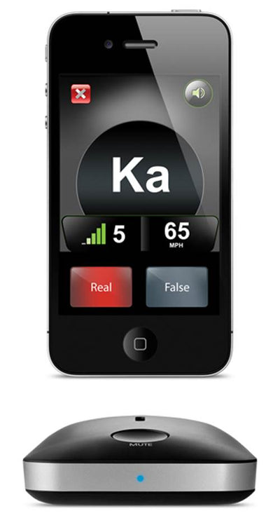 Cobra iRadar Police Bluetooth Laser Radar Detector for Android iPhone (Open Box)