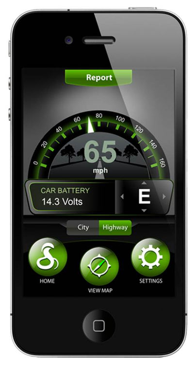Cobra iRadar Police Bluetooth Laser Radar Detector for Android iPhone (Open Box)