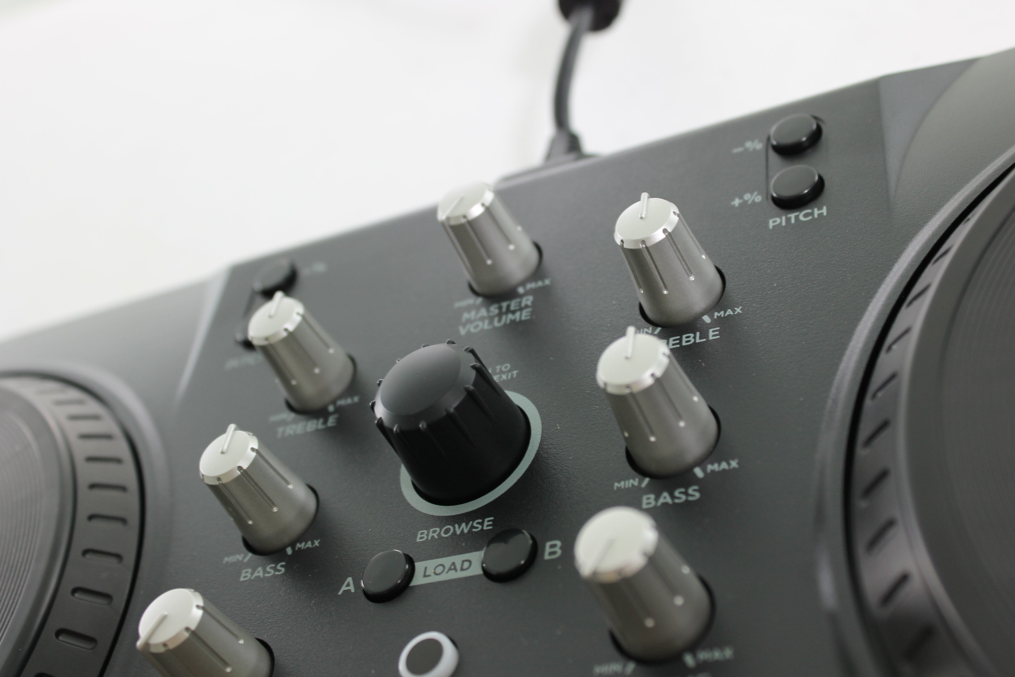 ION AUDIO iCUE3 DISCOVER DJ USB Turntable Computer Syst