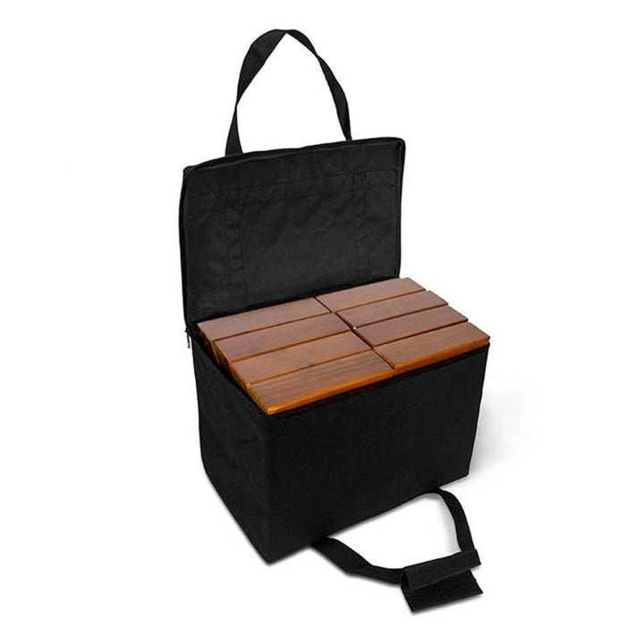 YardGames Giant Tumbling Timbers Wood Stacking Game w/ 56 Pine Blocks (Open Box) - VMInnovations