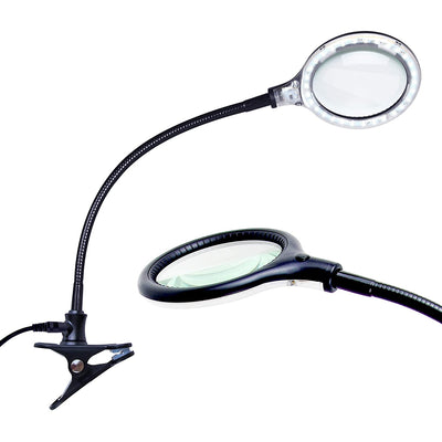 Brightech LightView Flex Magnifying LED Desk Lamp with Flexible Stand (Open Box)