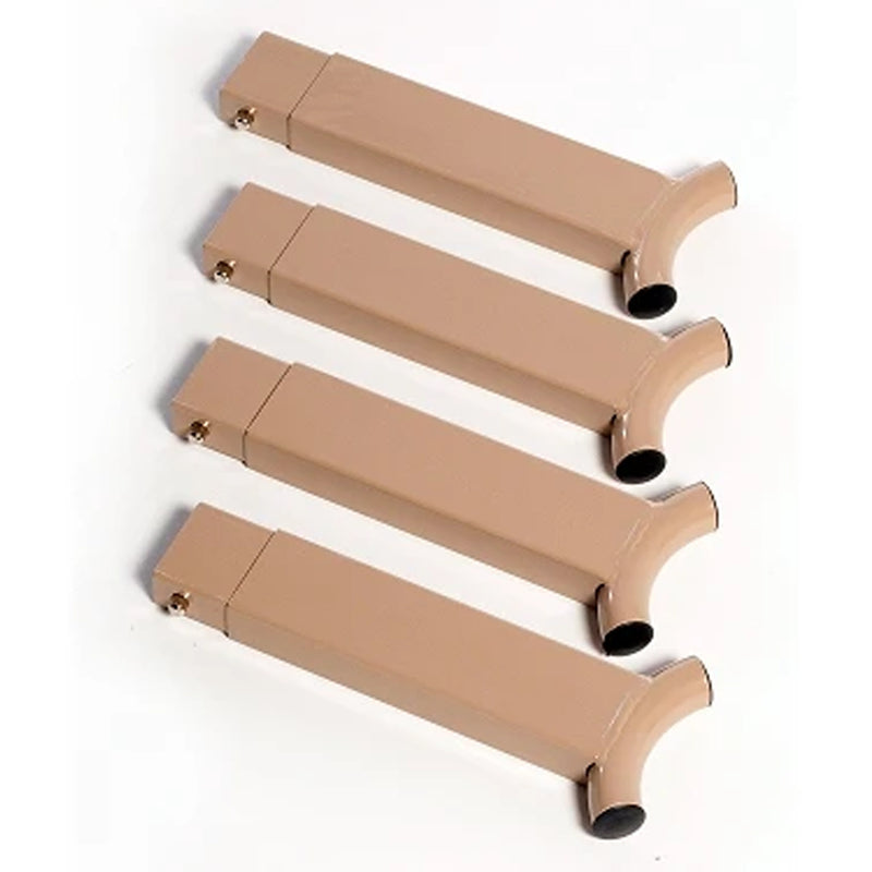 Disc-O-Bed Cot Bed Metal Height Extension Stack Adapter Kit, Beige (Open Box)